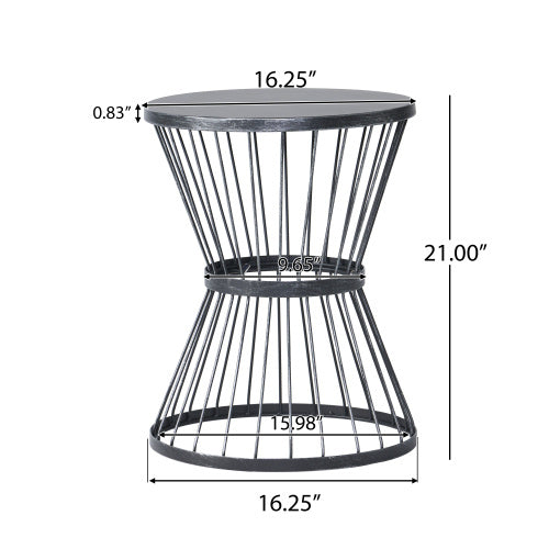 Arden Outdoor Iron Side Table
