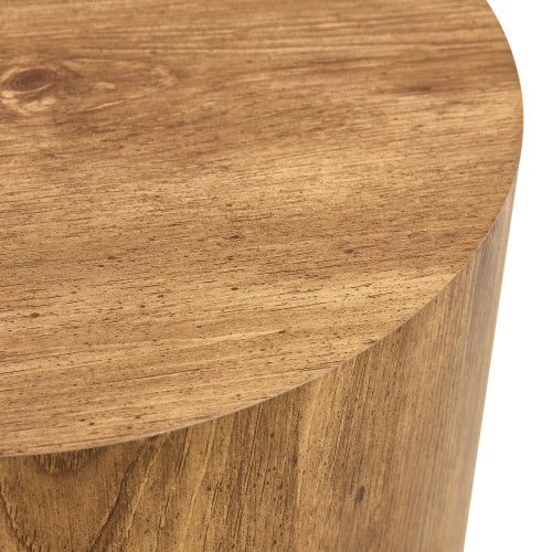 Arlow Cylindrical Wood Coffee Table