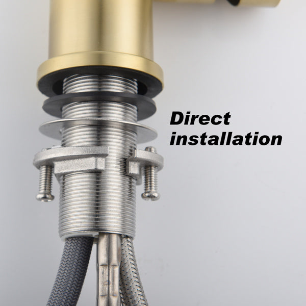 Nexus Aureo (Brushed Gold) Kitchen Faucet