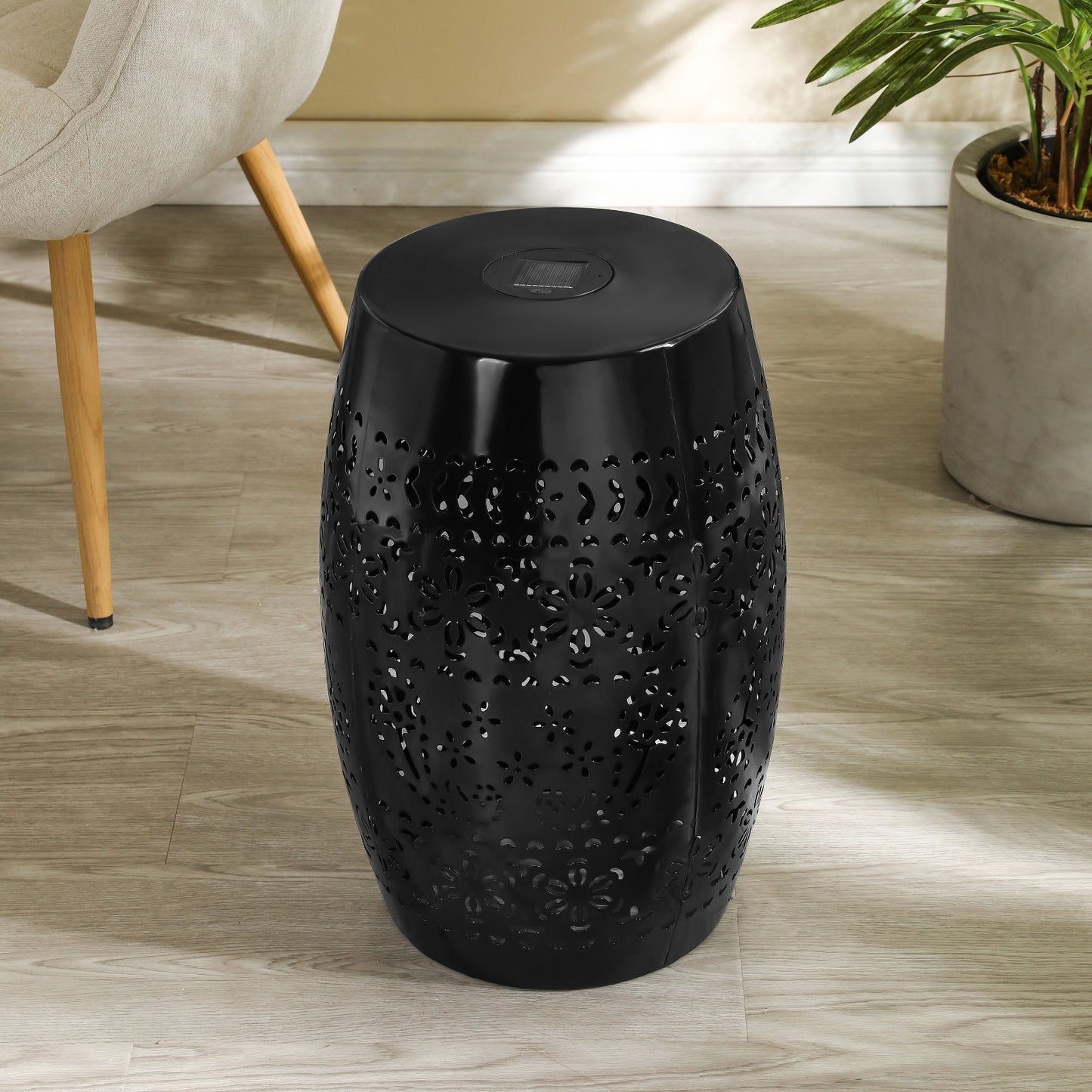 Marlowe Solar Accent Table
