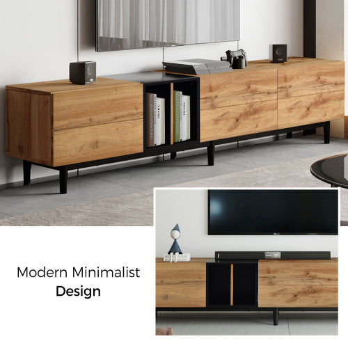 Arovia 80" Modern Media Console