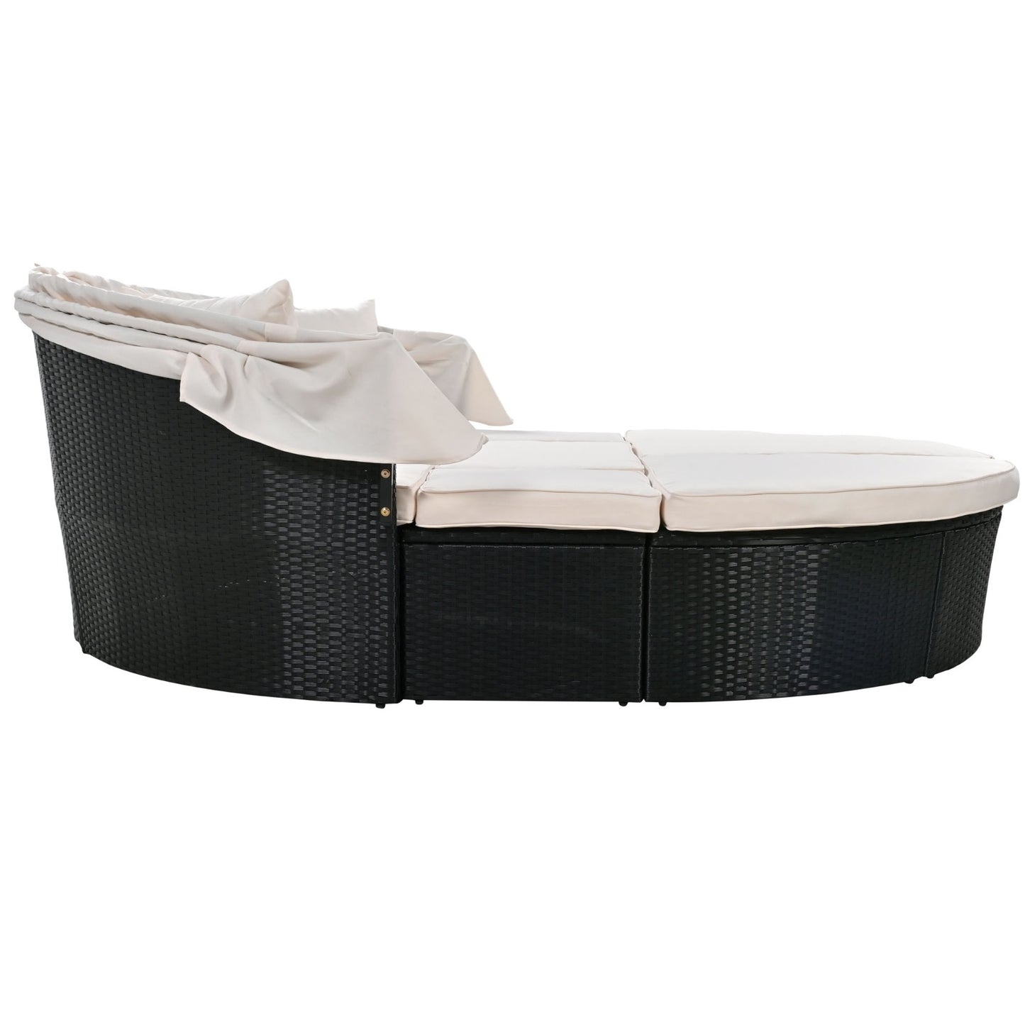 Calistoga Outdoor Round Daybed with Canopy