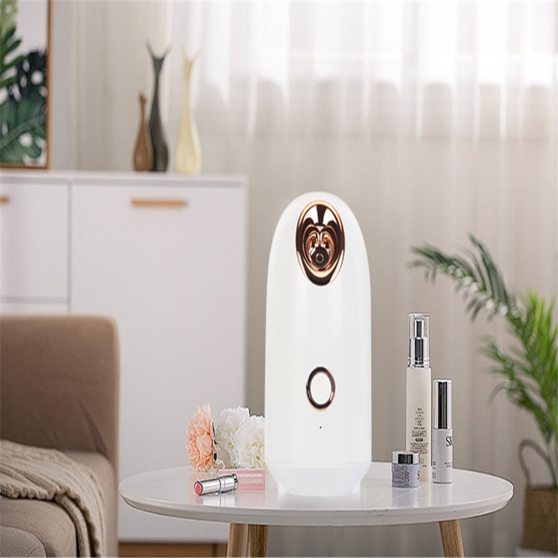 Facial Steamer-Humidifier Humidifier: Unclogs Pores; Blackheads; Spa Quality