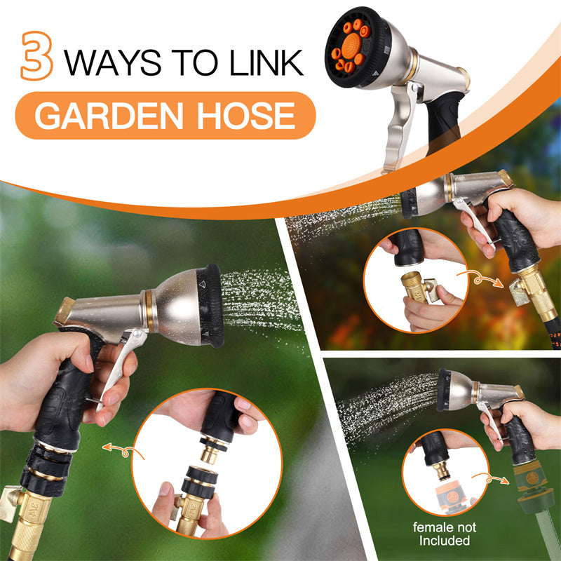 9 Function Garden Hose Spray Gun