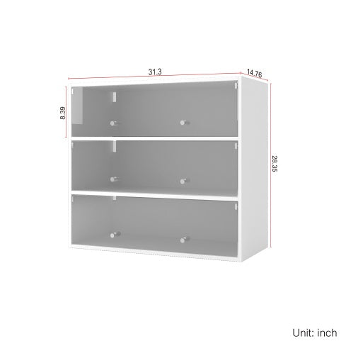 Shoe Storage Cabinet With RGB Led Light