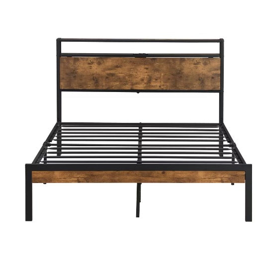 Verona Metal Platform Bed Frame