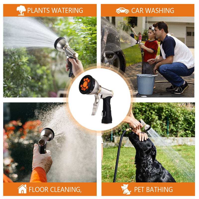 9 Function Garden Hose Spray Gun
