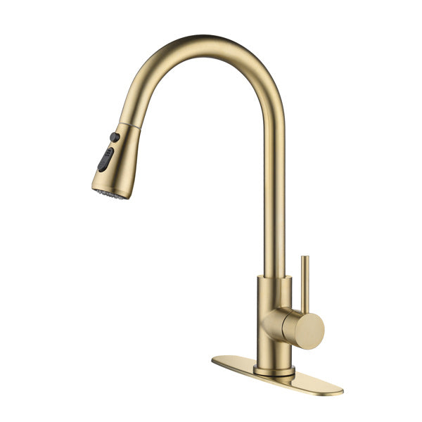 Nexus Aureo (Brushed Gold) Kitchen Faucet