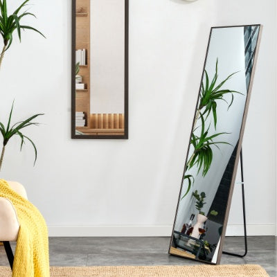 Halden Mirror — 58" Solid Wood Full-Length Mirror