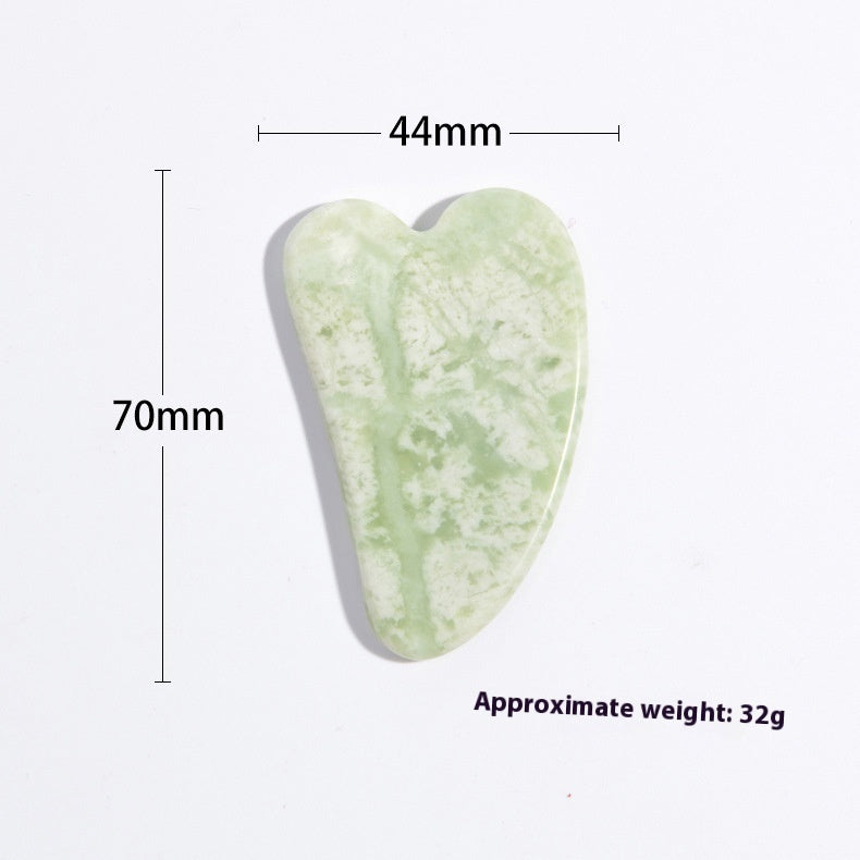 Gua Sha Facial Jade Scraping Board Set