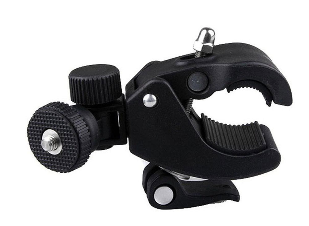 Bicycle Stand Bicycle Clip DV Stand Compatible for LCD Monitor, DSLR Cameras, DV, Flash Light,Studio Backdrop,Bike, Microphone Stands, Music Stands,Tripod, Motorcycle,Rod Bar