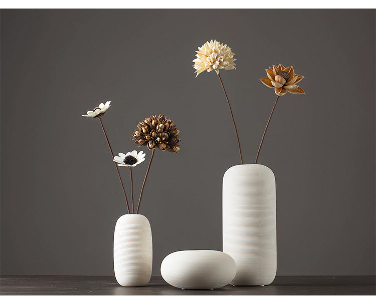 Kairo Ceramic Vase Collection – Modern Minimalist Décor