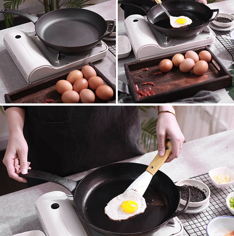 Haiku Cast Iron Pan – Non-Stick Design