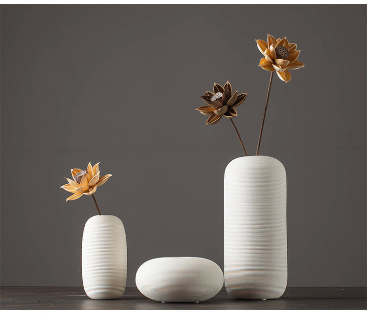 Kairo Ceramic Vase Collection – Modern Minimalist Décor