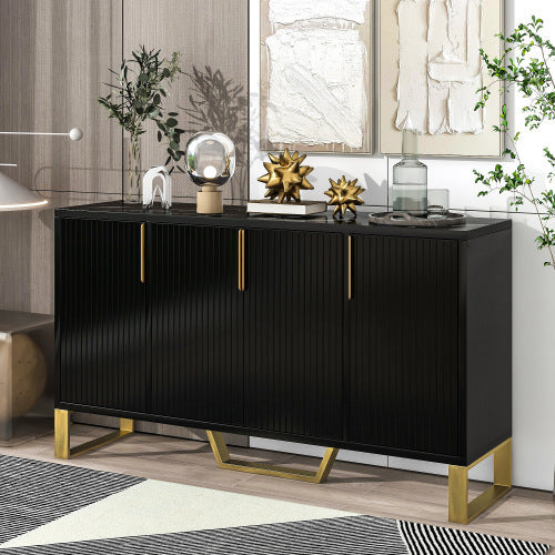 Darcy Modern Black Sideboard