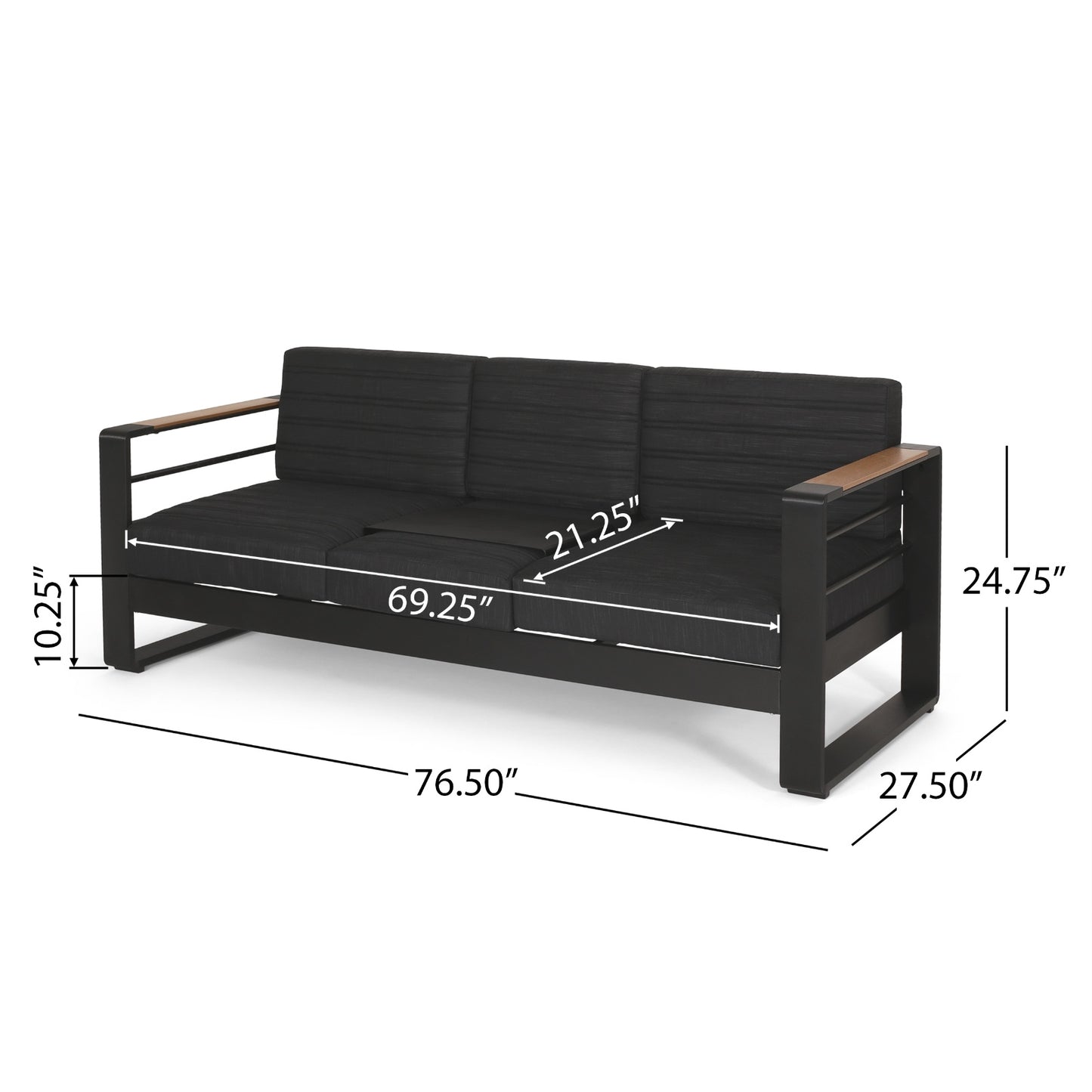 Giovanna 3 Seater Outdoor Sofa