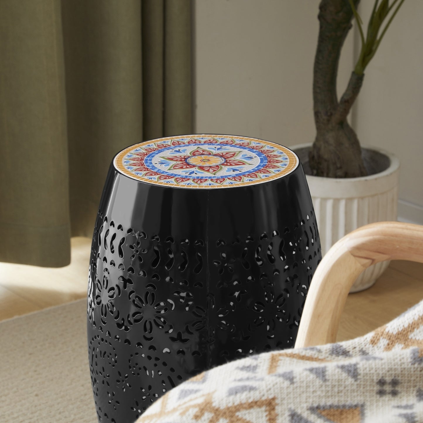 Marlowe Mosaic Accent Table