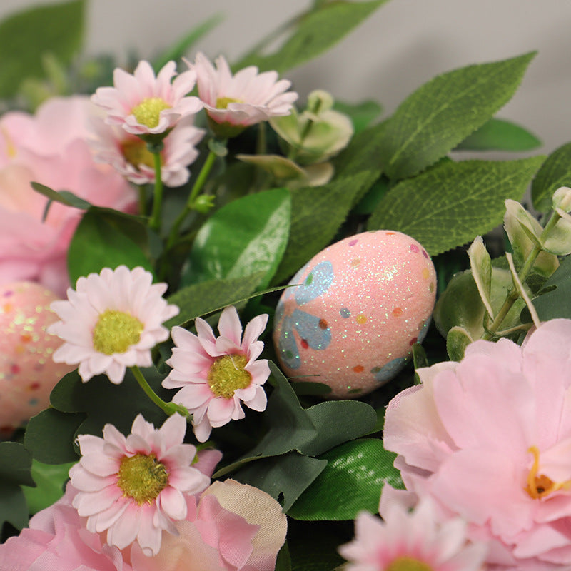 Easter Inverted Tree Wreath
