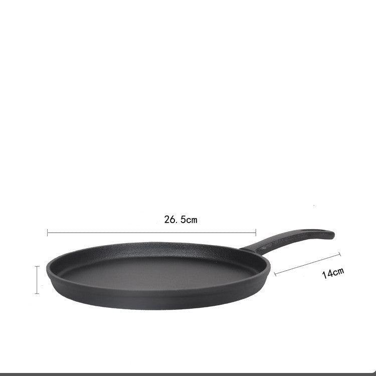 Haiku Cast Iron Pancake Pan – 26cm Wooden Handle