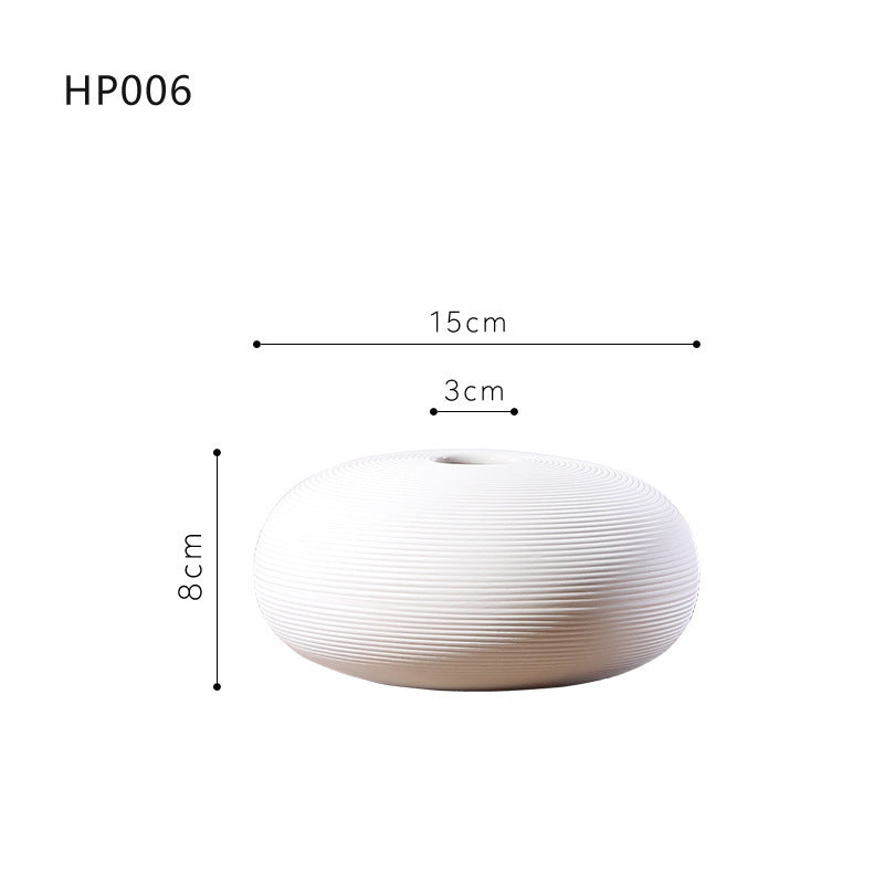 Kairo Ceramic Vase Collection – Modern Minimalist Décor