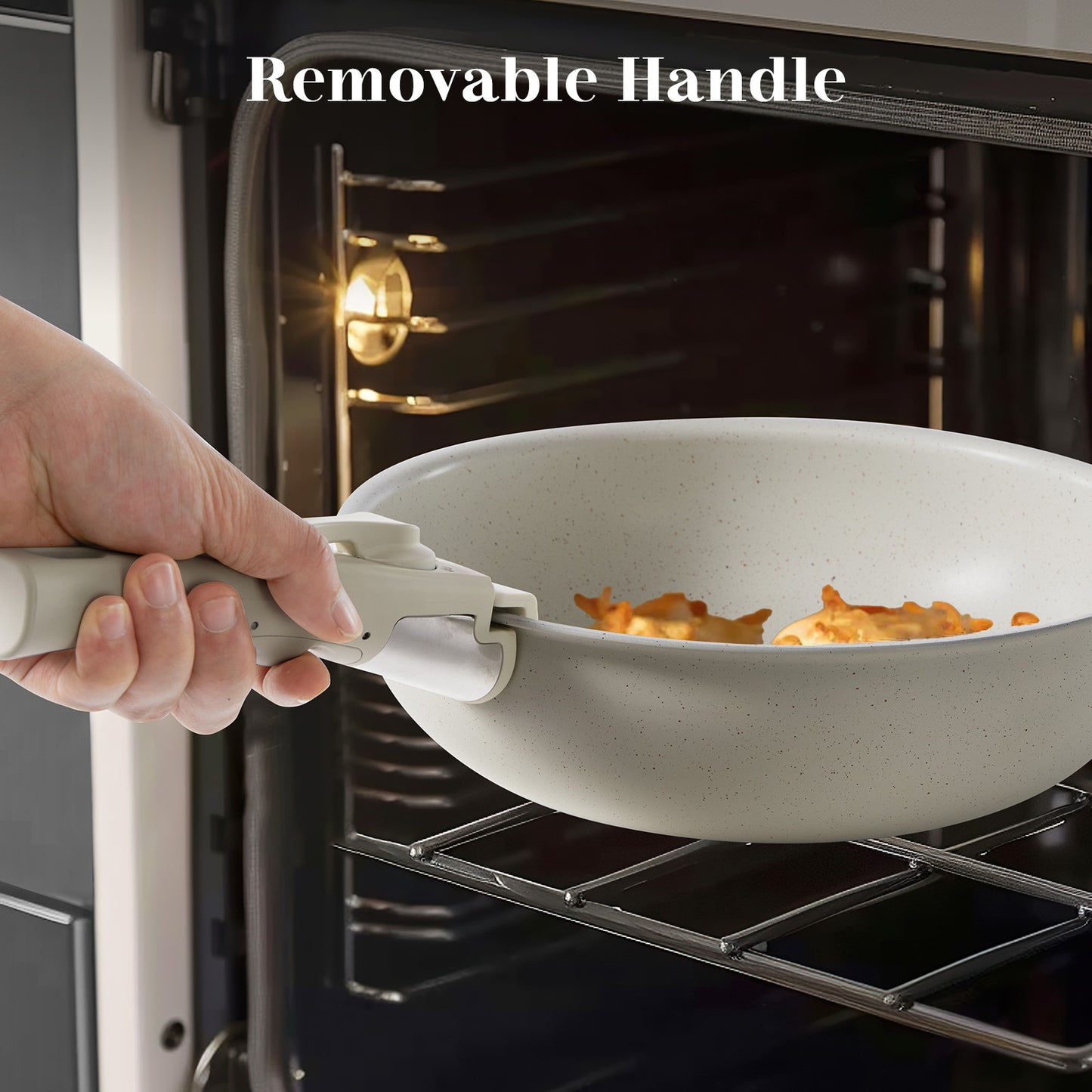 Zhumi Stackable Granite Non-Stick Cookware Set