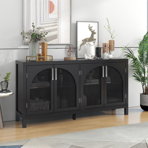 Arch Rattan Sideboard