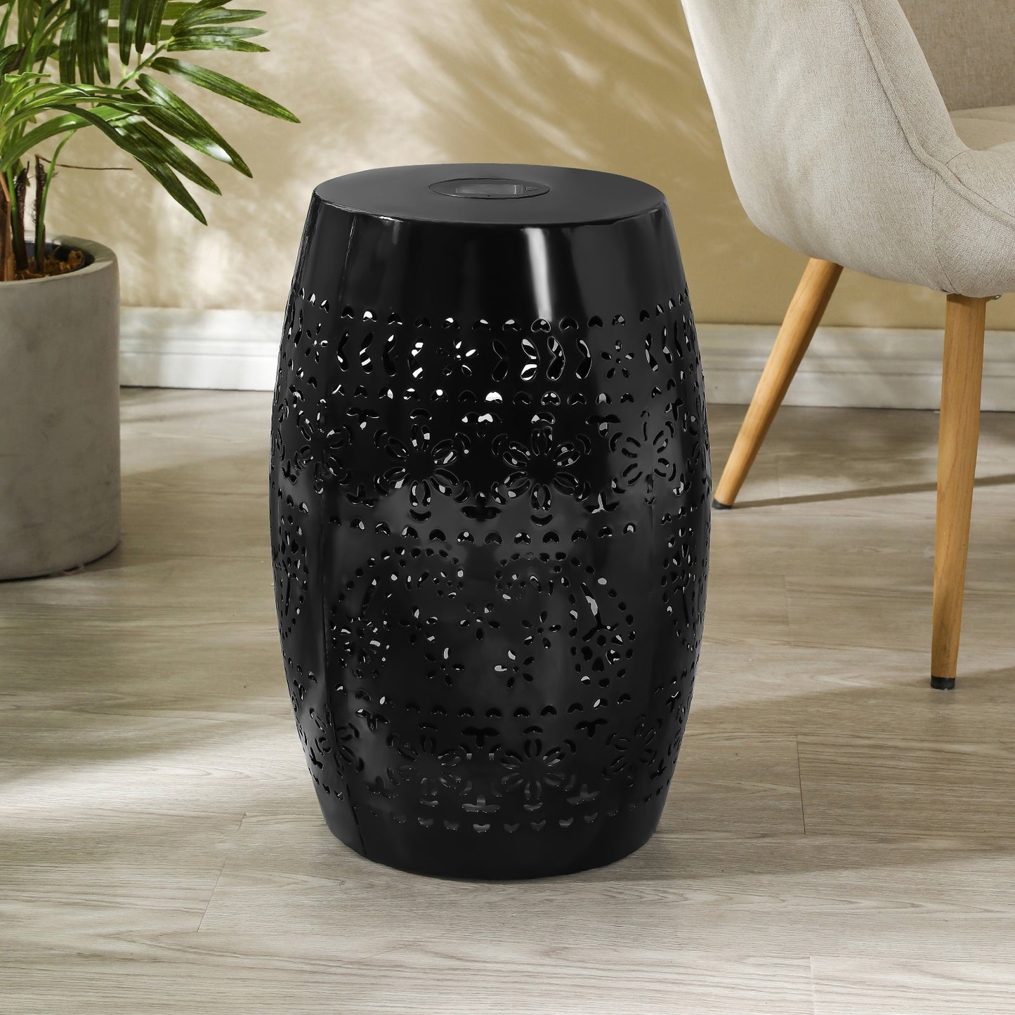 Marlowe Solar Accent Table