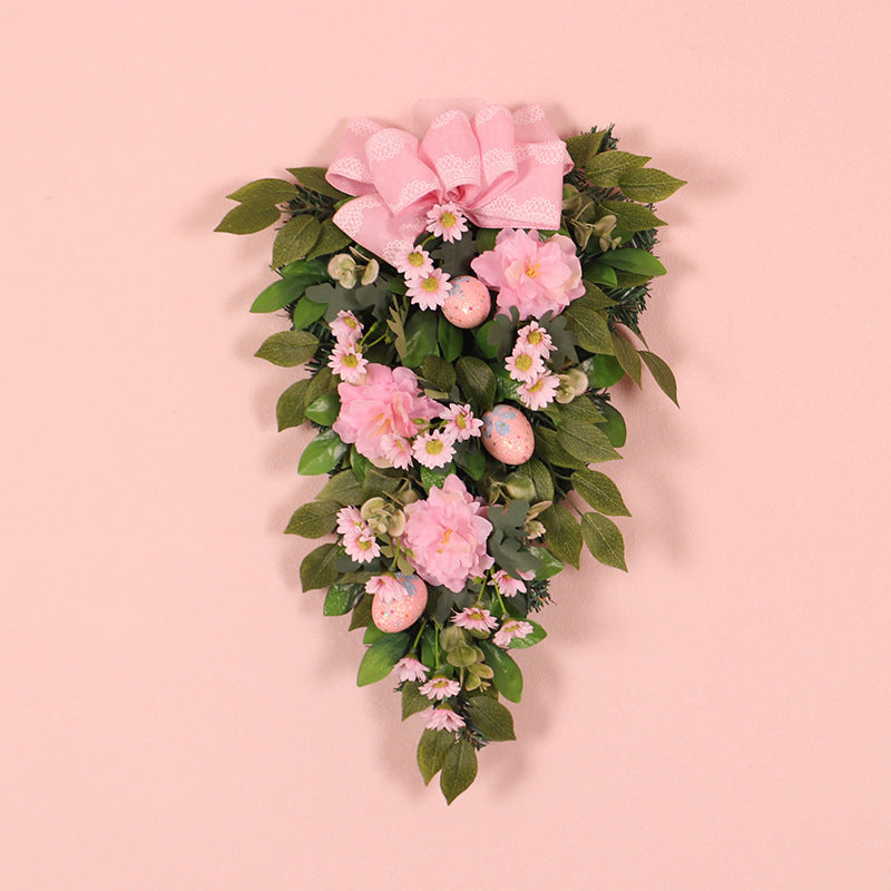 Easter Inverted Tree Wreath