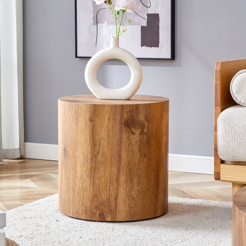Arlow Cylindrical Wood Coffee Table