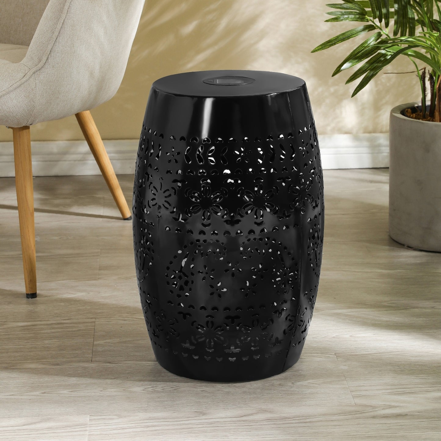 Marlowe Solar Accent Table
