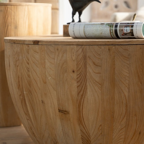Emberton Barrel Coffee Table Set