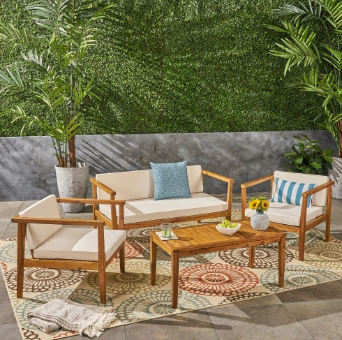 Bravado 4-Piece Outdoor Chat Set