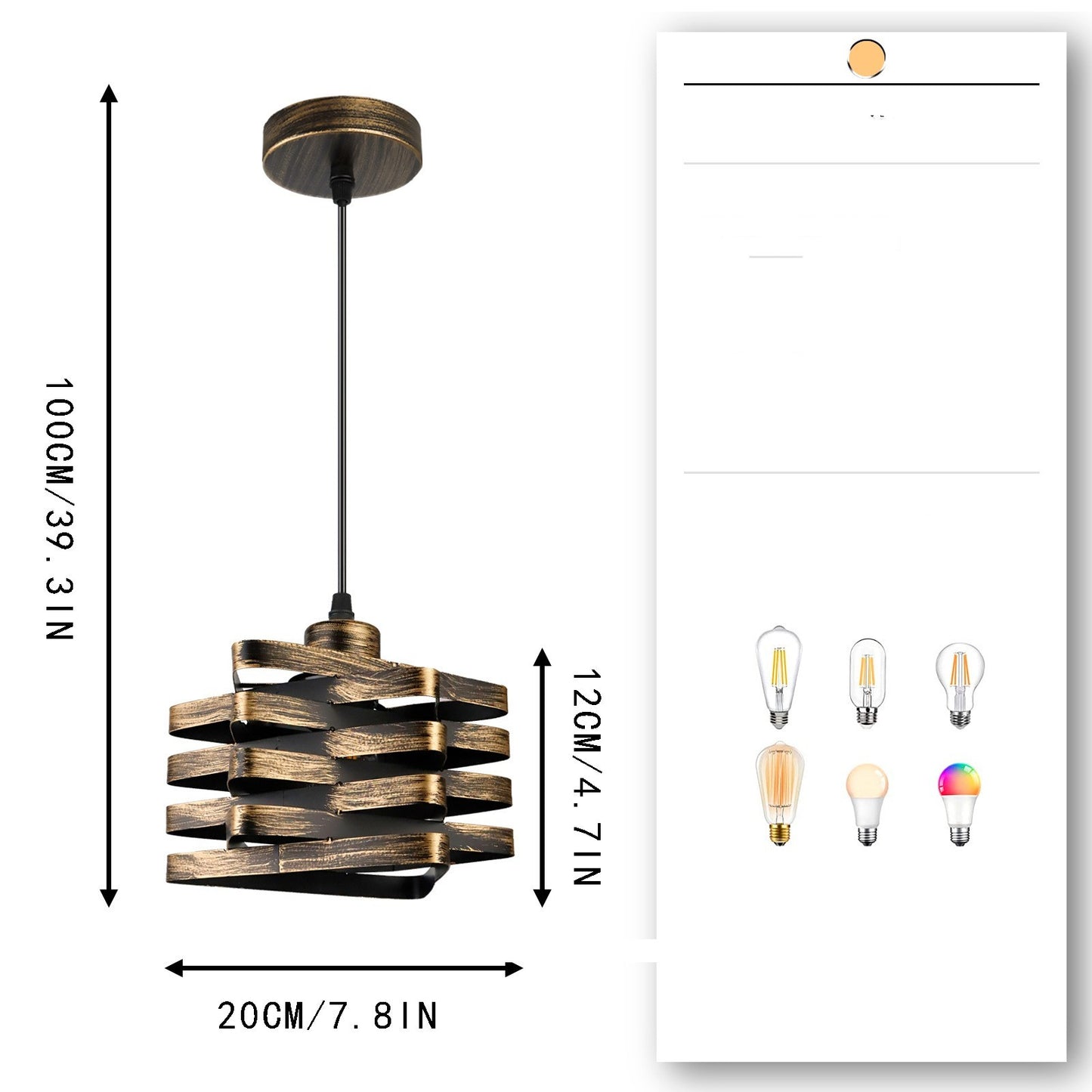 Armitage American Vintage Pendant