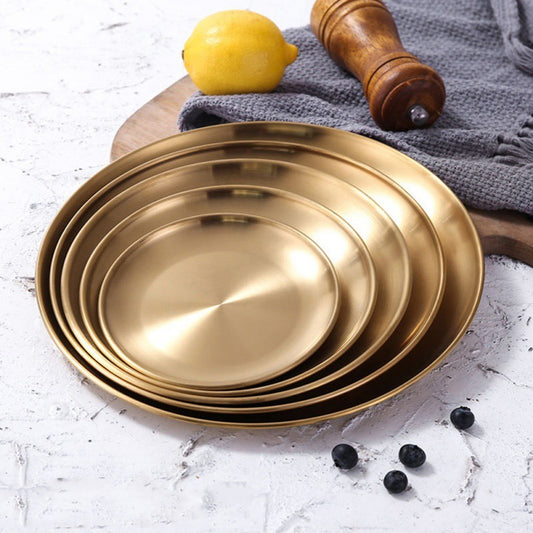Aurelia Stainless Steel Decorative Tray