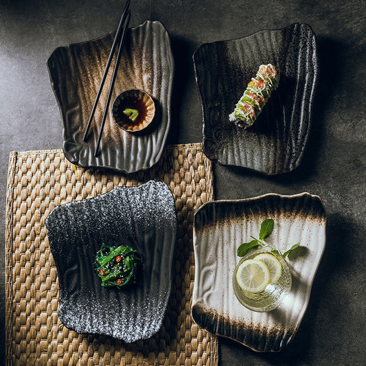 Kaiza Irregular Porcelain Plate