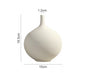 Luno Porcelain Vase Set– Elegant Simplicity in White