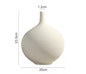Luno Porcelain Vase Set– Elegant Simplicity in White