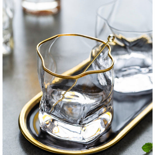 Lustré Shaped Crystal Whiskey Glass | 275ml Lead-Free Crystal Barware
