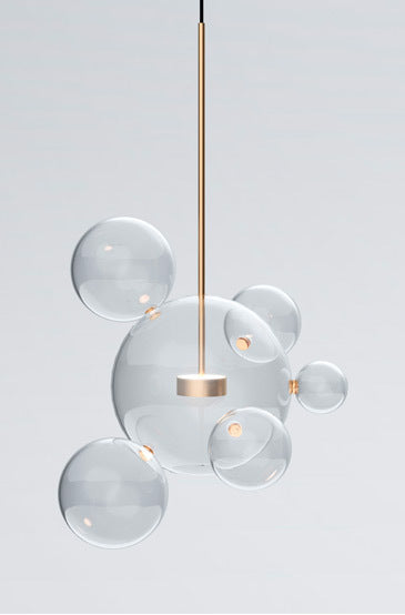 Norival Gold Bubble Chandelier