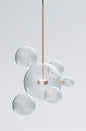 Norival Gold Bubble Chandelier