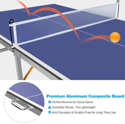 Portable Table Tennis Table Set – Indoor & Outdoor Use