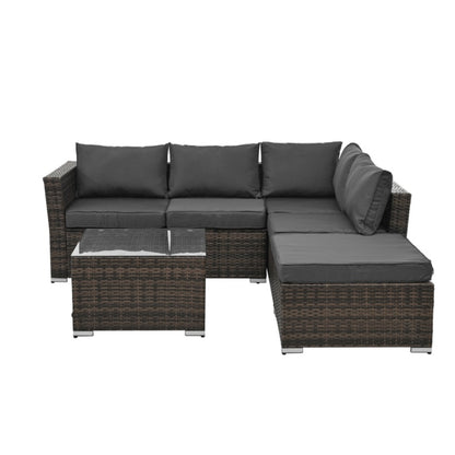 Solara 4-Piece Outdoor Lounge Set