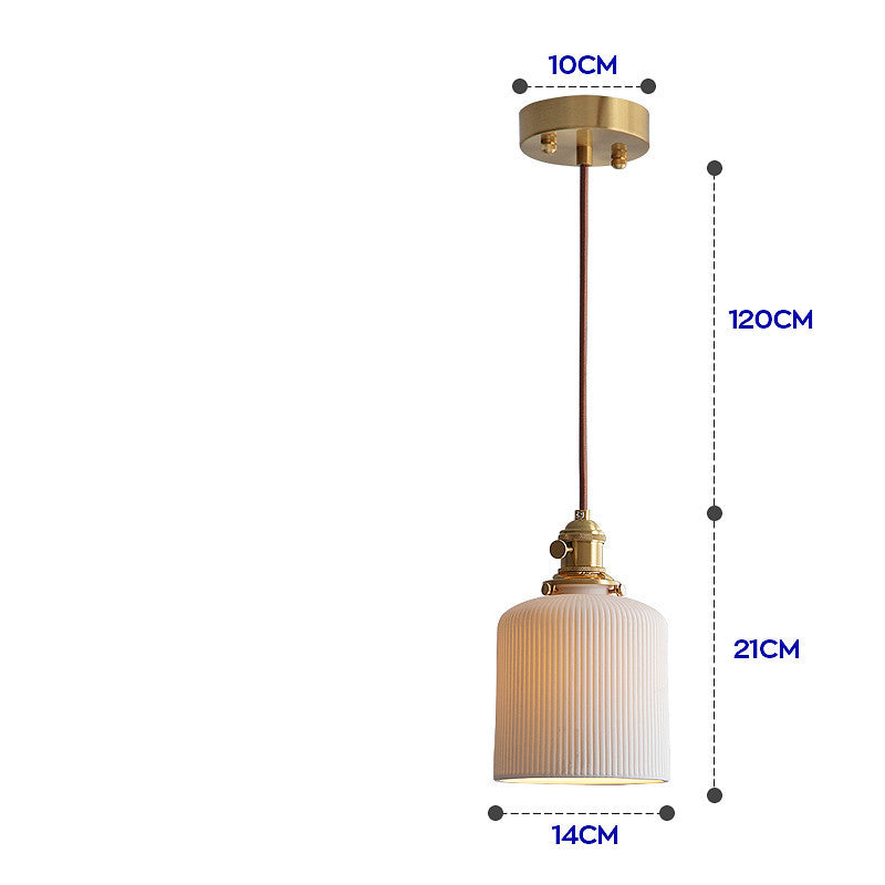 HinodeGlow Japanese Porcelain Chandelier – Artful Light in Minimalist Form