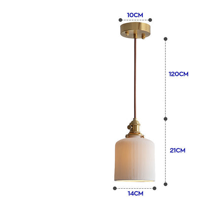 HinodeGlow Japanese Porcelain Chandelier – Artful Light in Minimalist Form