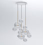 Norival Gold Bubble Chandelier