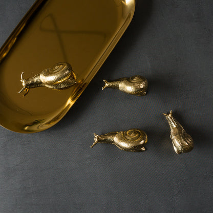 Brassco Snail Handle | European Vintage Cabinet Pull
