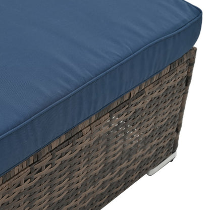 Halston 4-Piece Wicker Patio Conversation Set