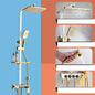 LuxFlow Wall-Mounted Double Shower Faucet Set