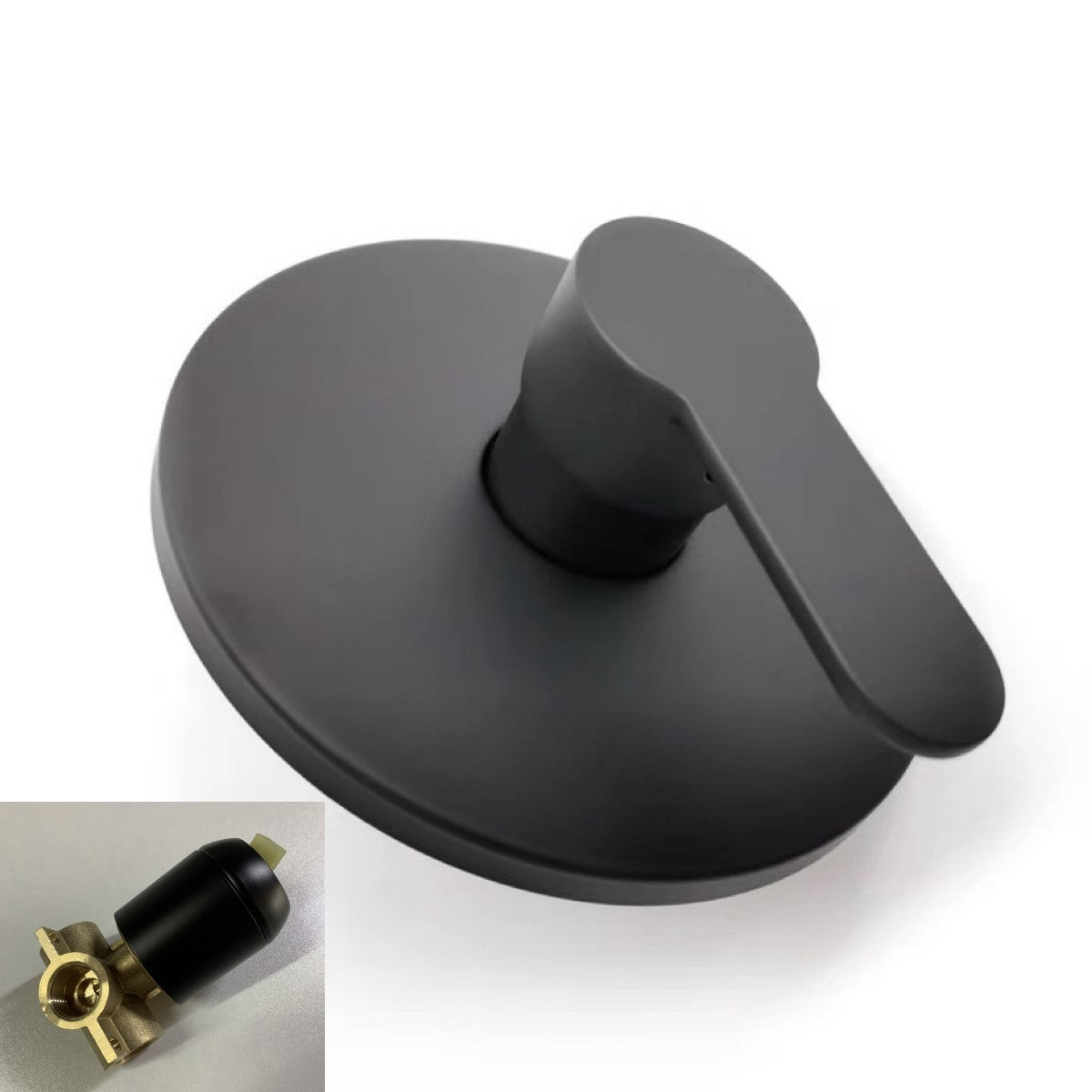 Hydra Three-Way Concealed Hot & Cold Shower Faucet