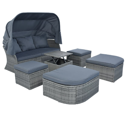 Avendale Outdoor Sunbed and Conversation Set